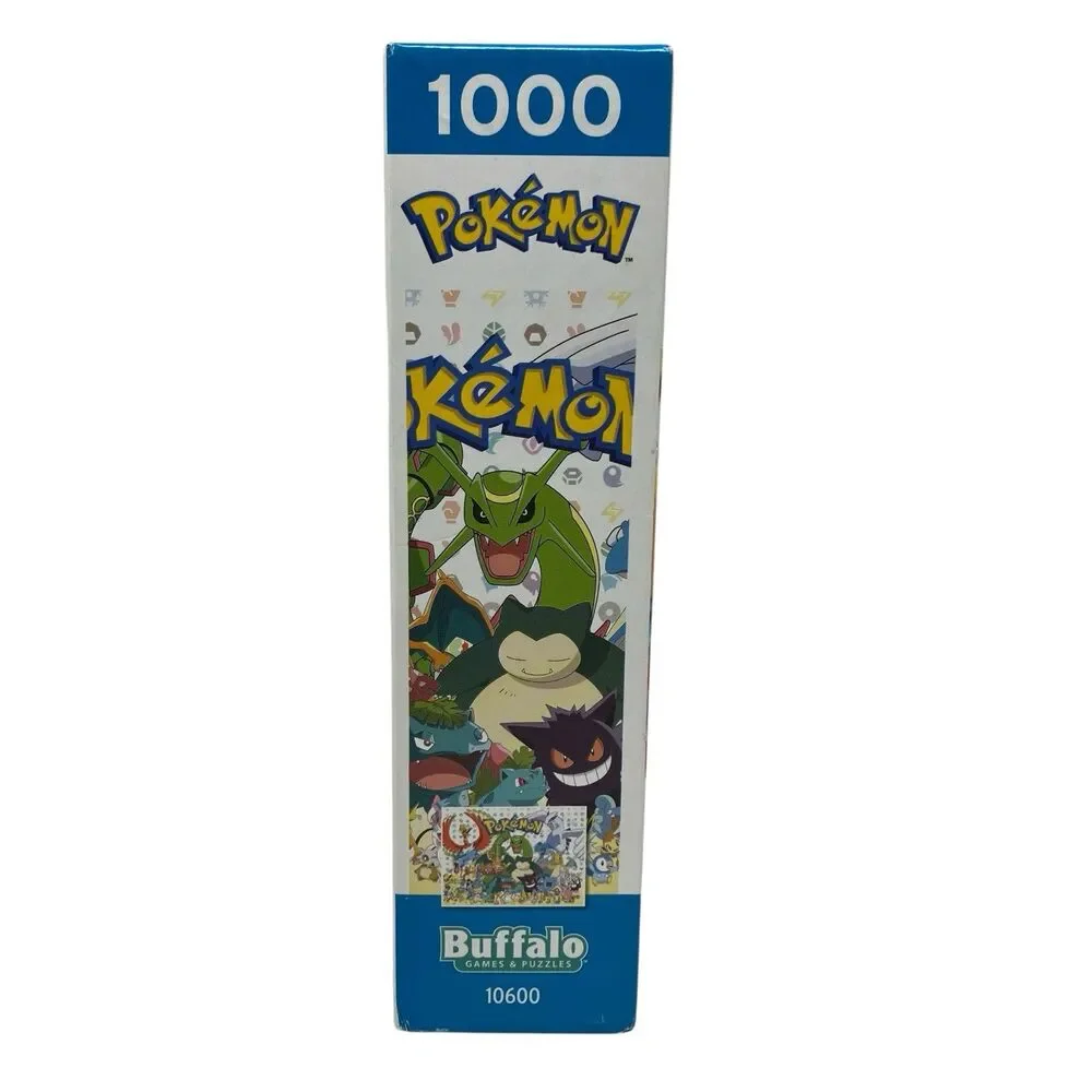 Pokemon Puzzle 1000 Piece Pikachu Charizard Eeve Mewtwo Collectible‎ Games